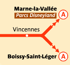 RER A Parigi Eurodisney