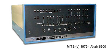 microcomputer MITS ALTAIR 8800