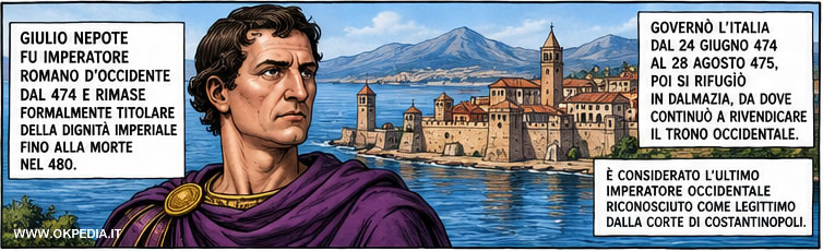 L'imperatore Giulio Nepote