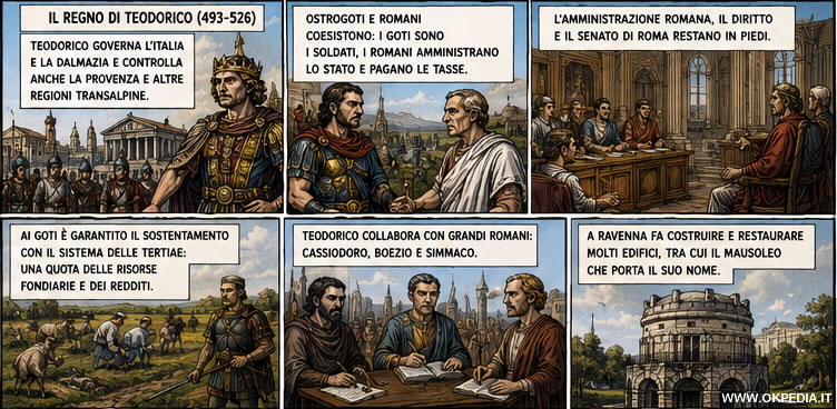 Il regno ostrogoto in Italia