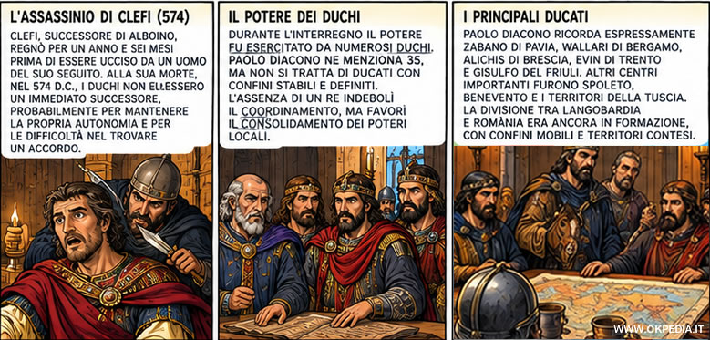 l'assassinio di Clefi e i 35 duchi