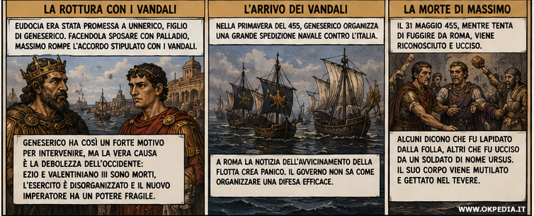 la rottura con i vandali