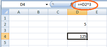 POTENZA SU EXCEL