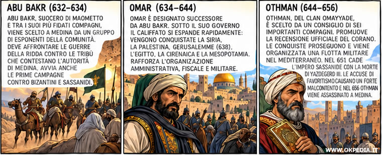 i primi califfati arabi