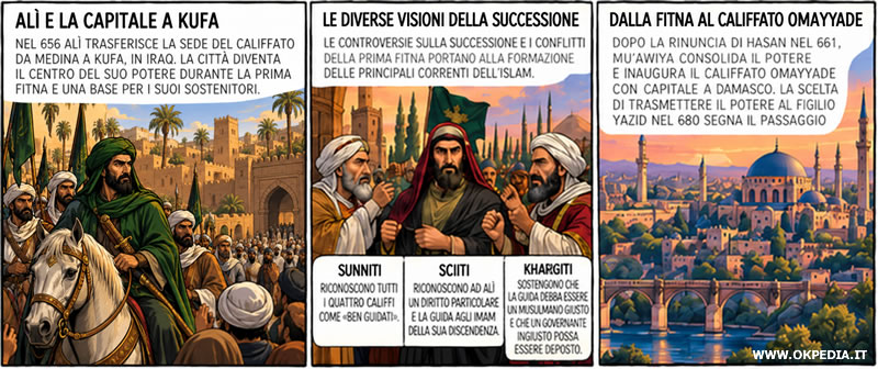 le divisioni tra gli arabi