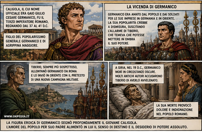 la figura di Germanico