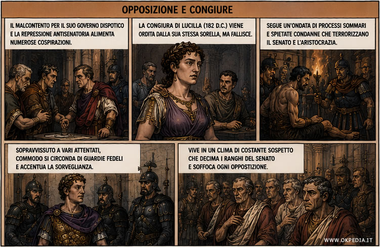Le congiure, i processi sommari e il clima di terrore