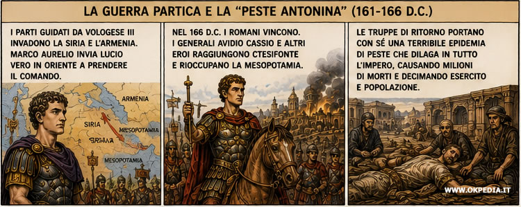 la guerra partica e la peste antonina