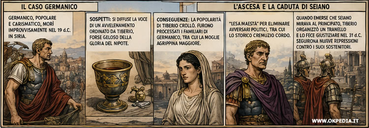 la morte di Germanico
