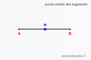 nella figura il punto medio del segmento AB è il punto M