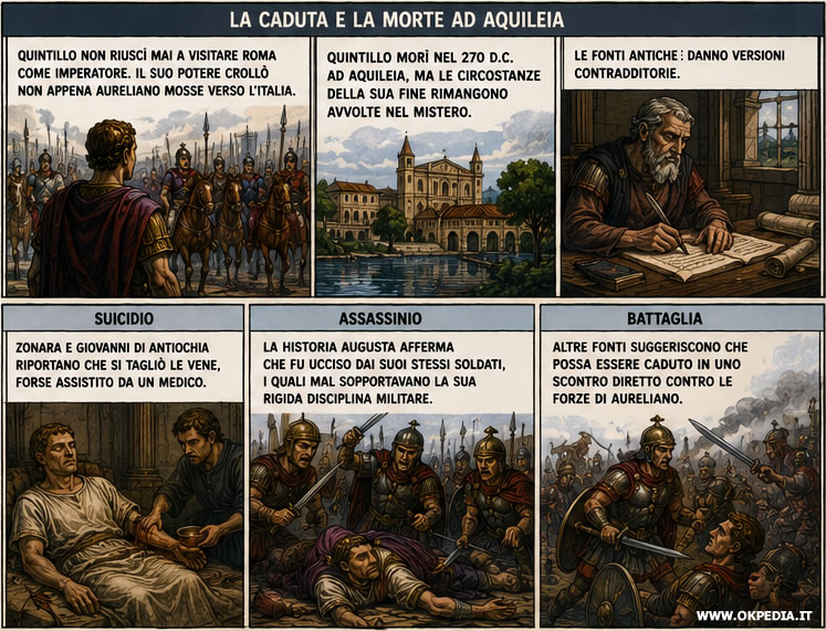 la morte di Quintillo