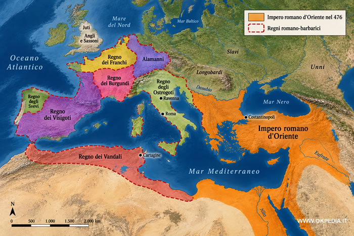 i regni romano-barbarici