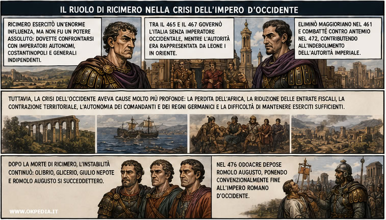 le cause del crollo dell'impero romano d'occidente