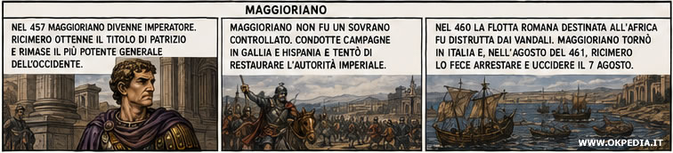 il generale Ricimero fece uccidere Maggioriano