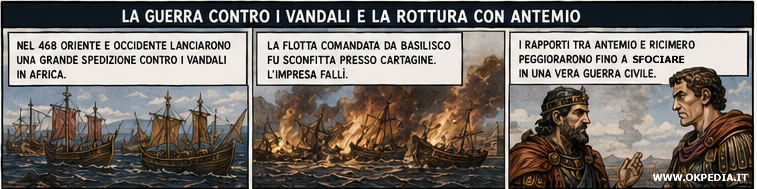Il tentatvo di riconquistare l'Africa contro i vandali