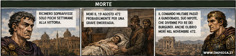 la morte di Ricimero