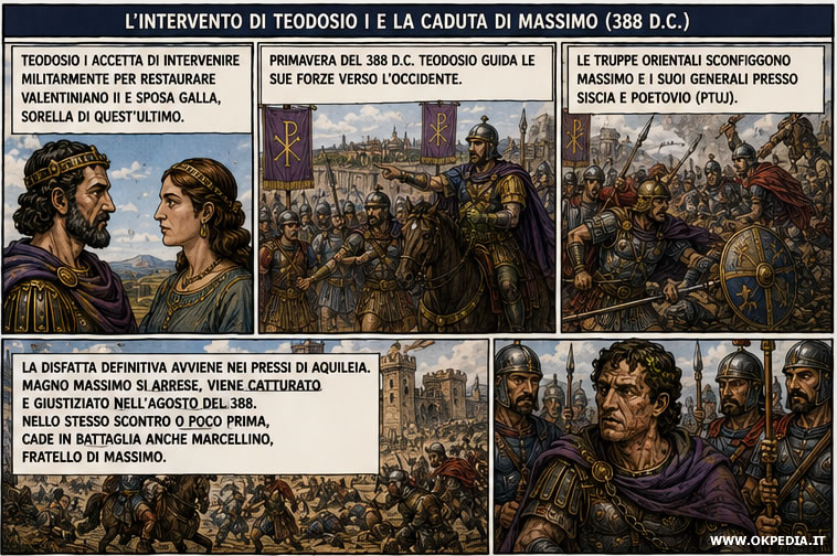 La riconquista dell'Occidente da parte di Teodosio