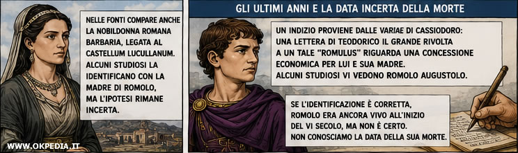 gli ultimi anni di Romolo Augustolo