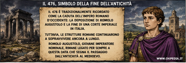 nel 476 inizia il Medioevo