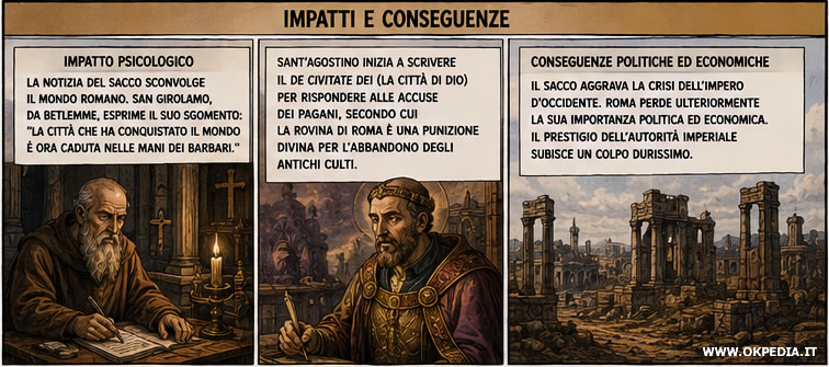 le conseguenze del sacco di Roma