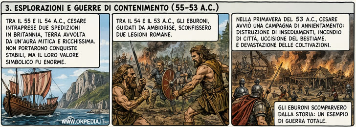 l'esplorazione in Britannia