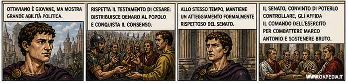 l'ascesa di Ottaviano