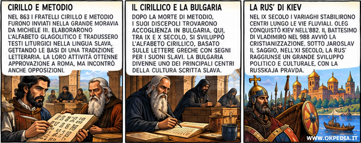 La Rus' di Kiev e il cirillico