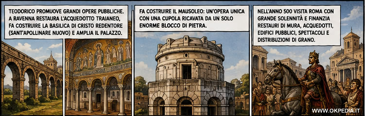 le grandi opere di Teodorico
