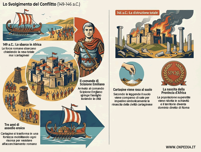 le fasi del conflitto