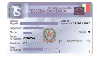 TESSERA SANITARIA