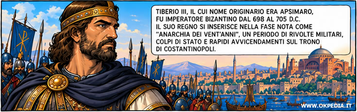 L'imperatore bizantino Tiberio III