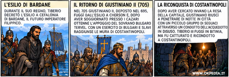 il ritorno di Giustiniano II