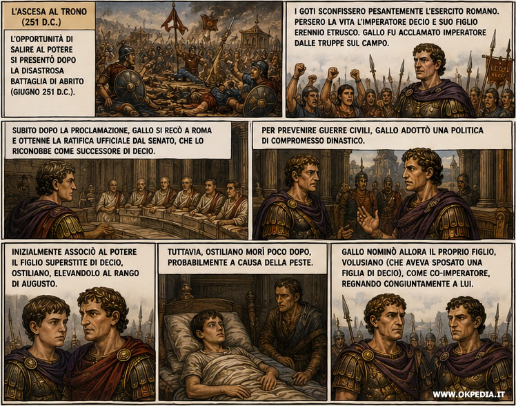 la proclamazione a imperatore