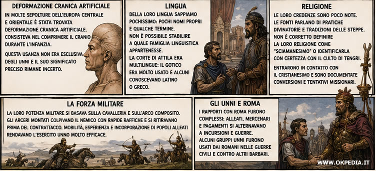 l'aspetto fisico degli unni