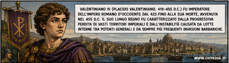 L'imperatore Valentiniano III