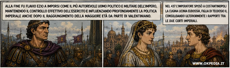 Il generale Ezio influenza la politica imperiale