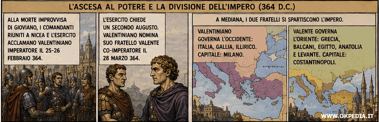 L'ascesa a capo dell'impero