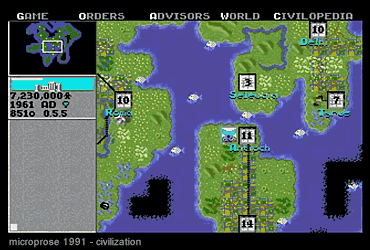 VIDEOGIOCO <a href='/civilization' _fcksavedurl='/civilization' title='CIVILIZATION'>CIVILIZATION</a> 1991